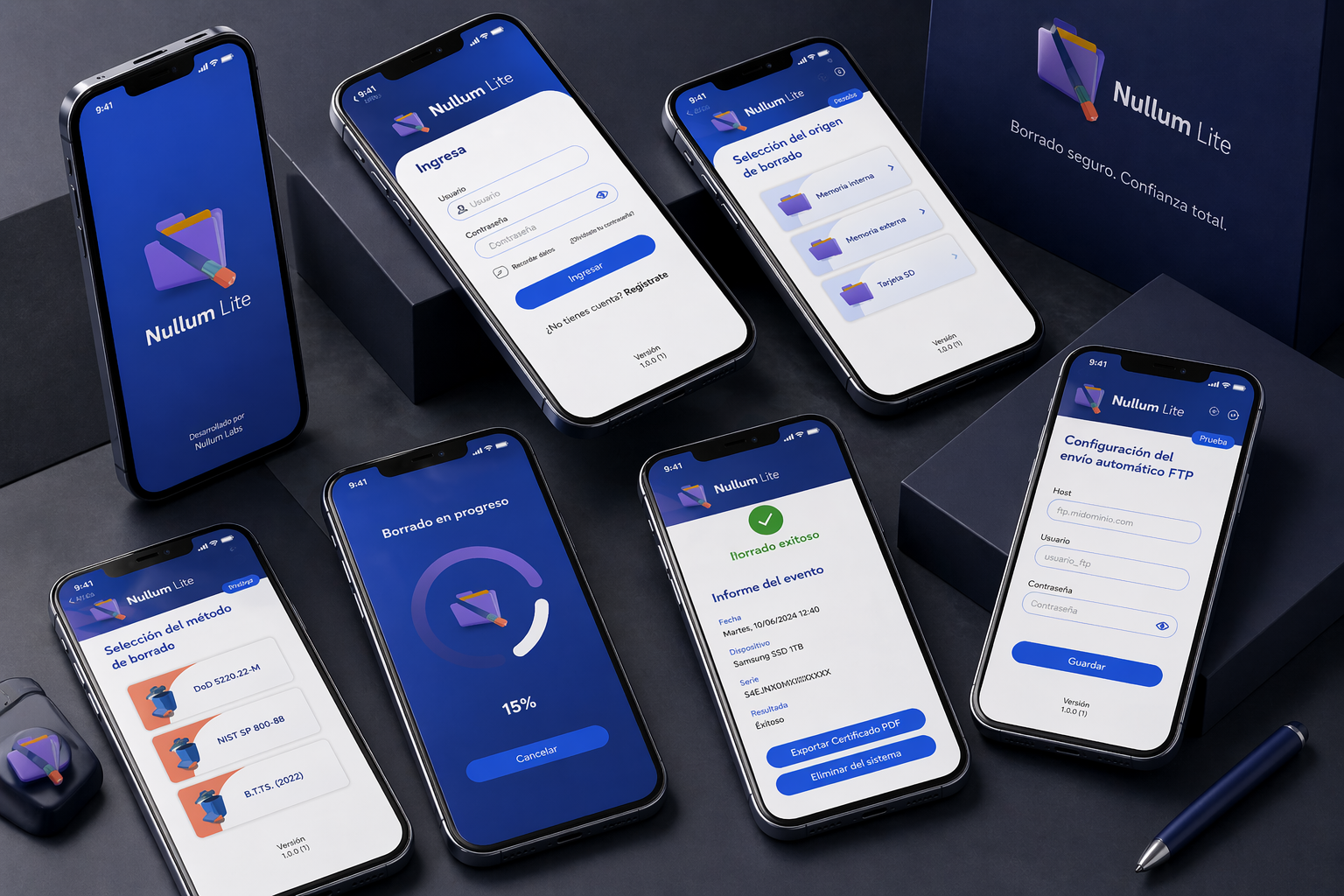 Nullum Lite screens